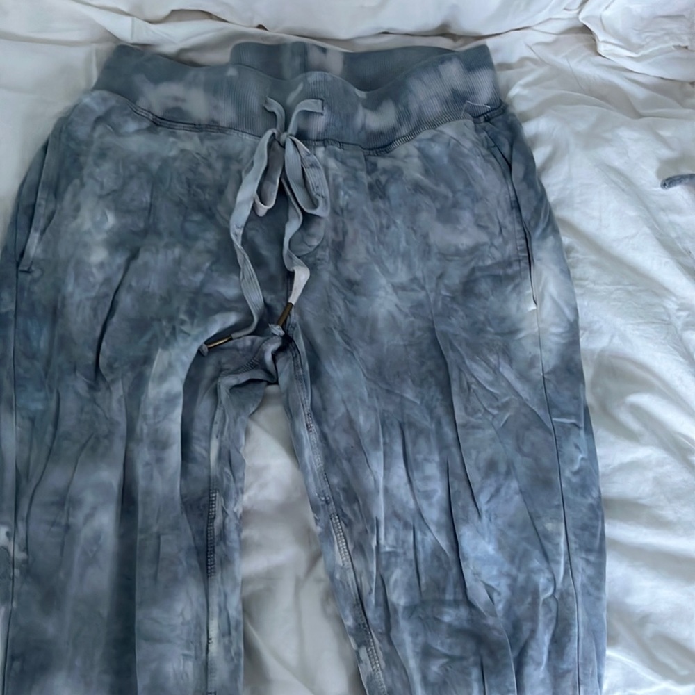 Very soft never worn dyed sweatpants